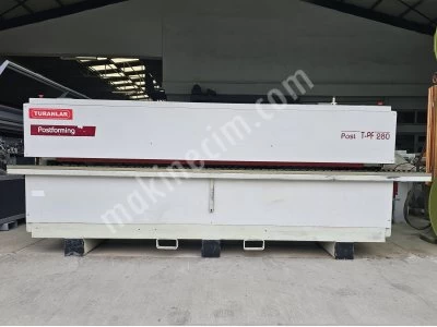 2.El Postforming Laminat Bükme Makinesi Turanlar T-Pf 280