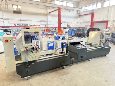 Alüminyum Çift Kafa Kesim 600 Mm Testereli Yeni Anadolu Makinadan
