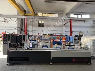 Pvc Çift Kafa Kıl Kaynak Makinası 16 Cm Yeni Anadolu Makinadan