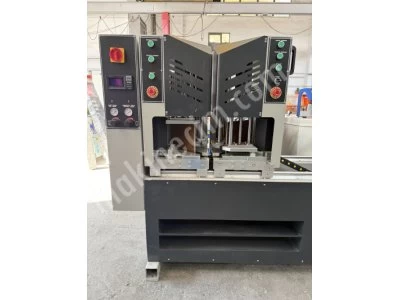 Pvc Çift Kafa Kıl Kaynak Makinası 16 Cm Yeni Anadolu Makinadan