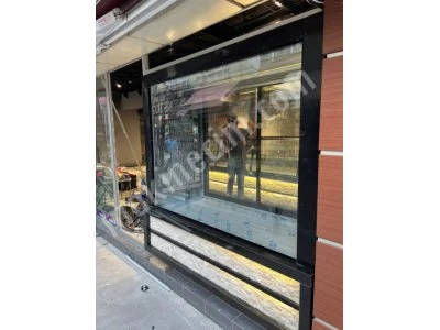 Kasap Reyon Şarküteri Et Asma Et Teşhir Vitrin Dolabı