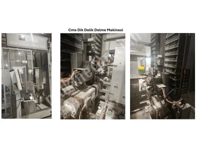 Cms Dik Cnc Rodaj ve Dik Delik Delme Makinası