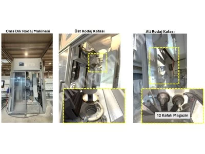 Cms Dik Cnc Rodaj ve Dik Delik Delme Makinası