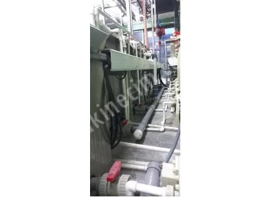 Full Inox 316 Ultrasonik Yıkama Hattı , 6×400 L , Kaskad + Bubbling , Ro , Konveyör