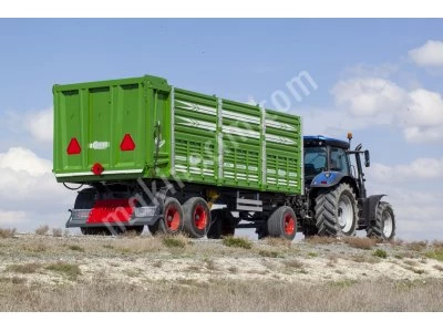 Or 21 S Pro Üç Dingilli 6 Lastikli Römork