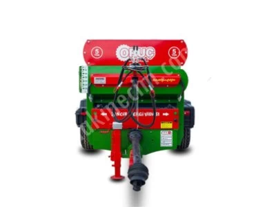 Oval Model Tek Dingilli 2 Lastikli Bahçe Tipi Katı Gübre Dağıtma Römorku 4- 5 Ton