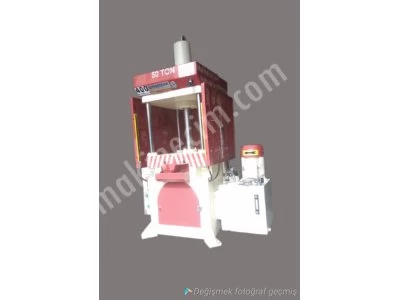 Kauçuk Pişirme İçin Sıvama Pres