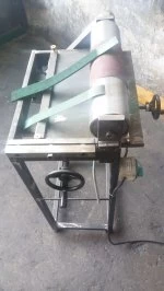 Bant ve Şerit Yüzey Taşlama Makinesi