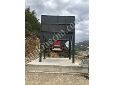 Taş Kırma Tesisi Besleme Bunkeri