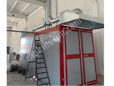 Kuru Tip Toz Boya Fırını (Gazlı)