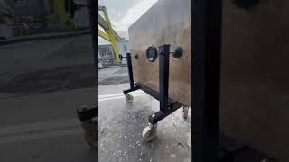 Professional Marble Glass and Granite Slab Transport Cart
