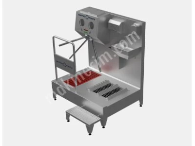 Front Entry Eco Horizontal Brush Hygiene Barrier