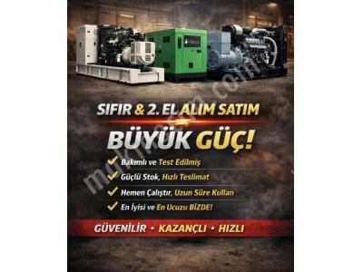 Satılık Jeneratörler