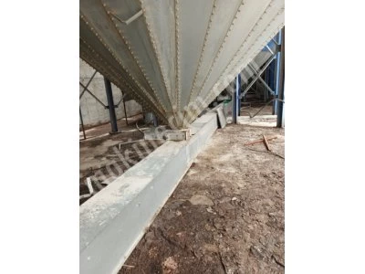 4 Adet 300 Tonluk Konik Tabanlı Silo