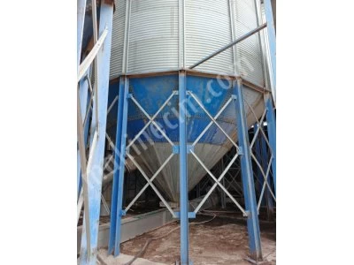 4 Adet 300 Tonluk Konik Tabanlı Silo