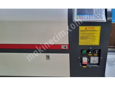 Ankara Lazer Kesim Makinesi Asansörlü 100X80Cm 100-120W Tüplü Lazer Kesim Makinesi