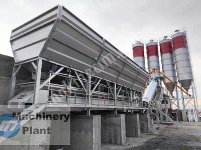Satılık Beton Santrali 120 M3/H Sabit Tip