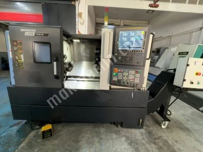 2021 Model Doosan Lynx 2100Lm 8 Inç C Eksenli Cnc Torna