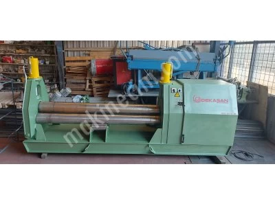 Üretimden 2200 * 12 Mm / 2600 * 12 Mm 3 Toplu Silindir Büküm Makinaları