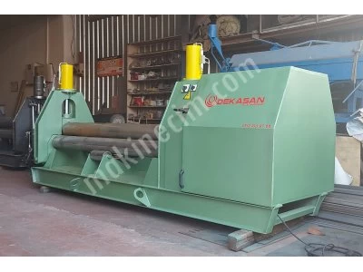 Üretimden 2200 * 12 Mm / 2600 * 12 Mm 3 Toplu Silindir Büküm Makinaları