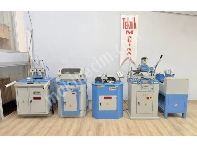 Özçelik Marka 5 Li Set Pvc Makinaları Teknik Makinadan
