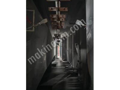 Toz Emaye Kaplama Hattı - (Fırın + 2 Ad.Toz Emaye Kabin)