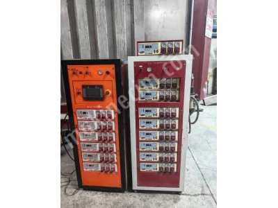 Toz Emaye Kaplama Hattı - (Fırın + 2 Ad.Toz Emaye Kabin)