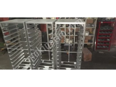 Krom Döner Fırın Arabası