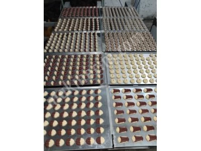 Otomatik Dolgulu Kuru Pasta Kurabiye Makinası