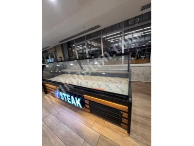 Kasap Reyon Şarküteri Et Asma Et Tavuk Teşhir Dolabı
