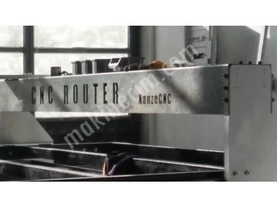 Uygun Cnc Router 1200X2300 Çelik Şase / Kare Kızak (Fırsat Fiyat)