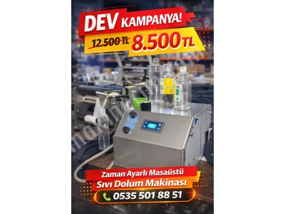 Masaüstü Dolum Makinası