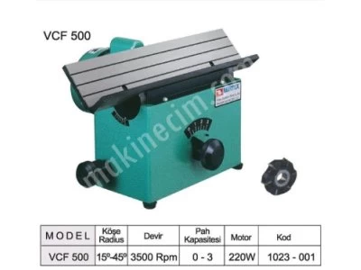 Vertex Vcf 500 Pah Kırma Çapak Alma Makinesi