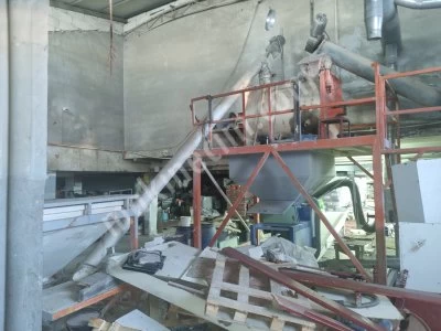 Silo + Ventilation + Weighing Bunker + Ready-To-Product Line