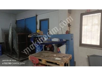 Serigrafi Baskı Makinassı ve Tüm Ekipmanları