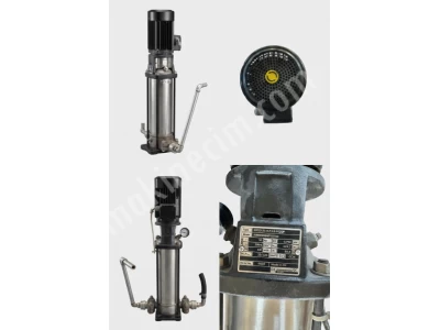 Grundfos Markasına Ait Dikey Milli Çok Kademeli Santrifüj Pompası