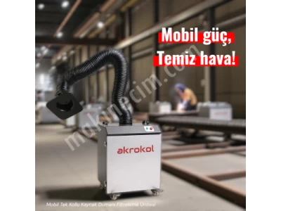 Mobile Welding Smoke Filtering Unit - One Arm