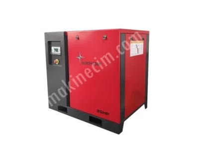 20 Hp Nortstar Marka Mcs Serisi İnvertörlü (Vsd) Asekron (Uzun) Motorlu Vidalı Kompresör