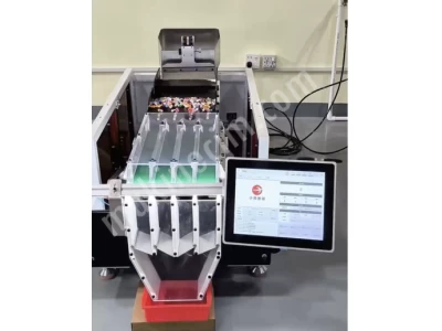 Otomatik Adet Sayım ve Paketleme Makinesi – Endüstriyel Sistem