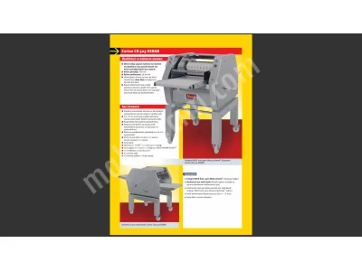Nock Cb 503 Yaprak Döner Kesme Makinesi