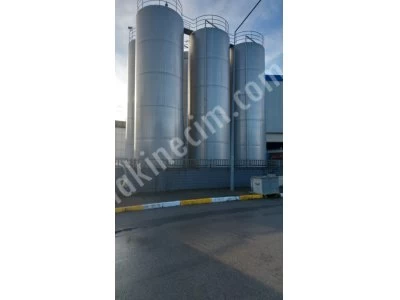 Silo-100 Metreküp Paslanmaz Isıtmalı Tank ( 3 Adet )