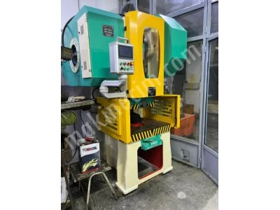 Sıfır - 100 Ton Hava Kavramalı Eksantrik Pres Otomatik Strok Ve Koç Ayarlı