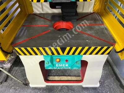 Sıfır - 100 Ton Hava Kavramalı Eksantrik Pres Otomatik Strok ve Koç Ayarlı