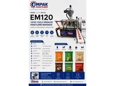 Kahve ve Çaylar İçin Tekli Baharat Paketleme