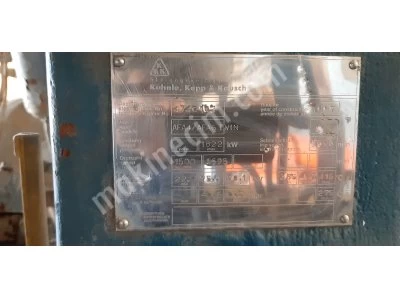Buhar Türbini Kkk Twin 1722 Kw