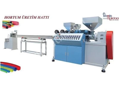 60’ Long Pvc Hose Production Machine