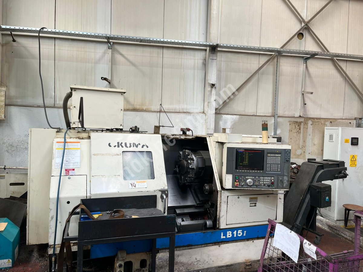 Cnc Torna - Okuma 8'' İnç Ø370 450 L Saat Gibi Makina - Satılık