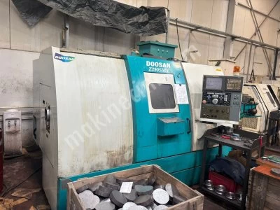 Cnc Torna - Doosan 7 Eksen Çift Taret Çift Ayna