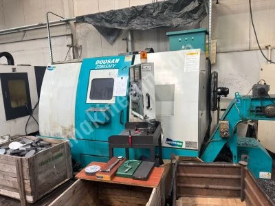 Cnc Torna - Doosan 7 Eksen Çift Taret Çift Ayna
