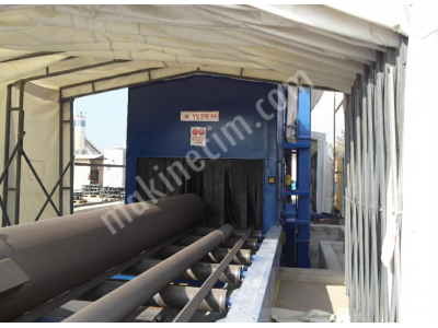 Çelik Konstrüksiyon Kumlama Makinesi